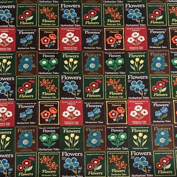 ЦВЕТОЧНЫЕ БИРКИ, КУПОН 59 СМ, 100% ХЛОПОК 1