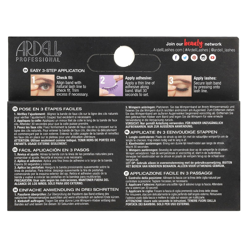 Ardell, Ресницы из искусственной норки, Wispies ™, 1 пара