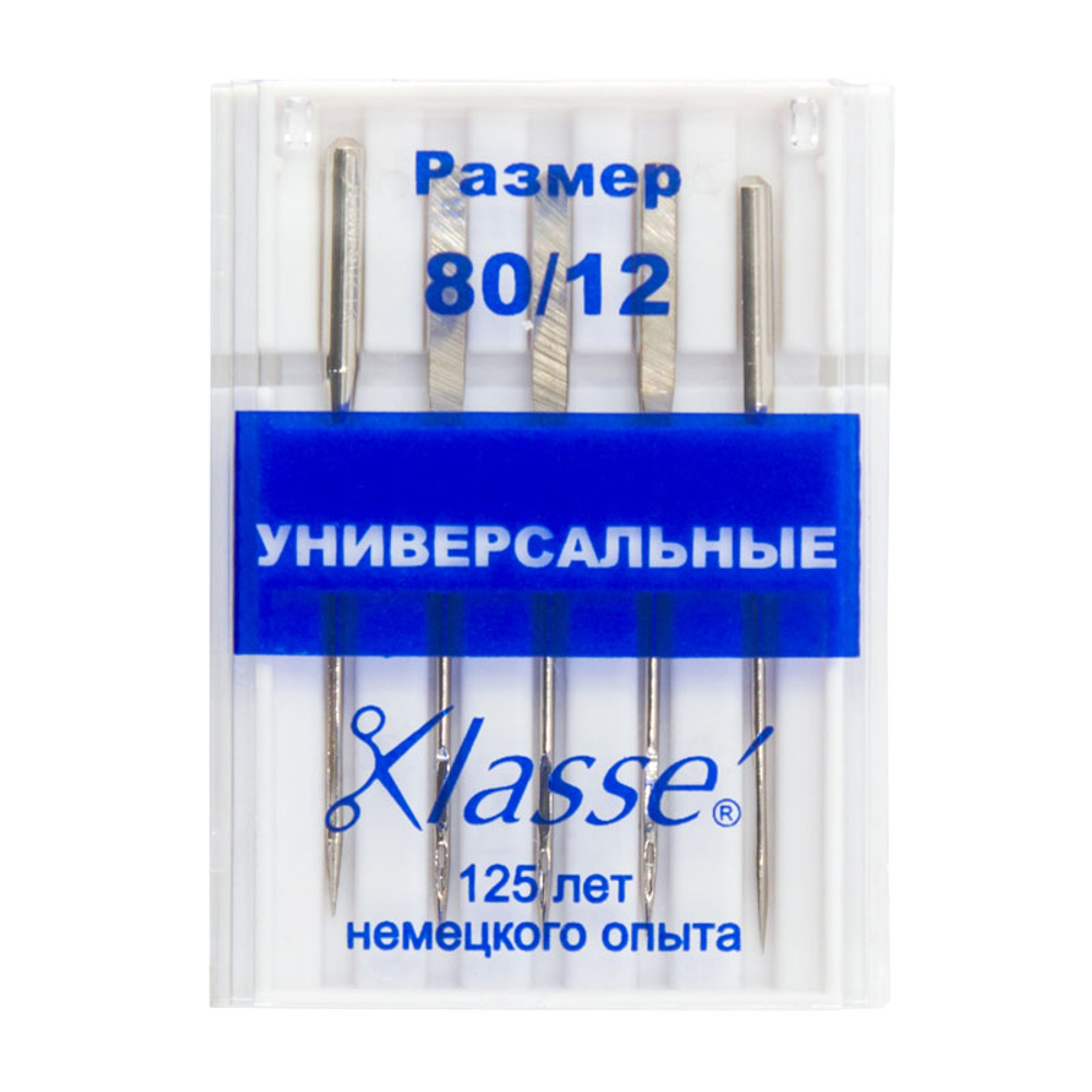 Иглы для бытовых швейных машин универсальные № 80