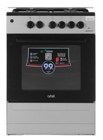 Плита газовая ARTEL APETITO 10-E серая (ГК, комб, 60х60)