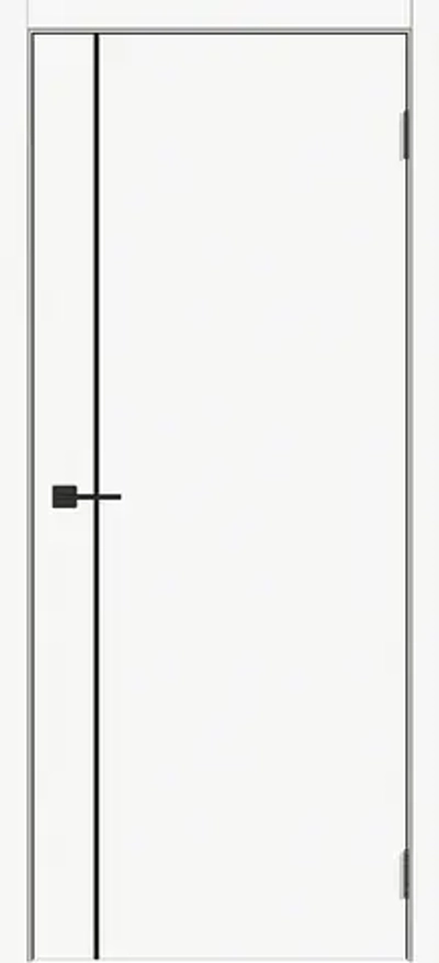 445 — Белый ЭВО ПЭТ, 2000х800, Глухая (ДГ)
