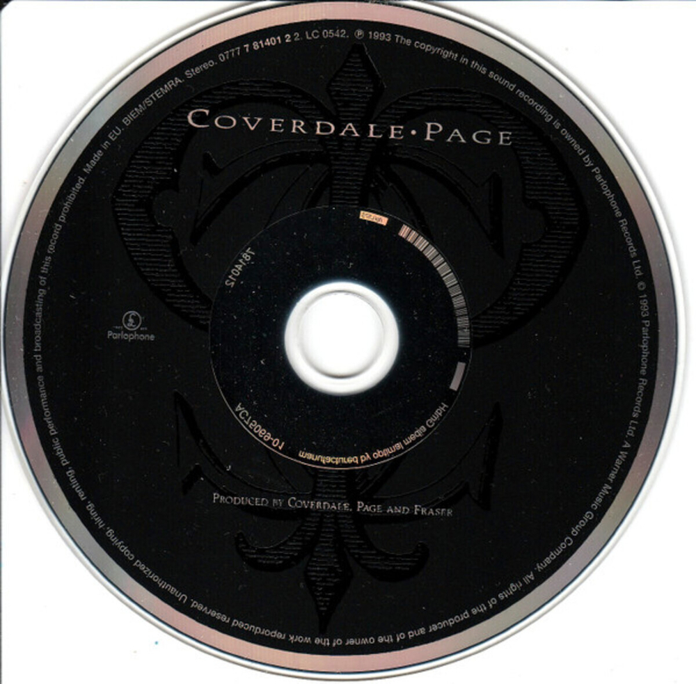 David Coverdale, Jimmy Page / Coverdale Page (CD)