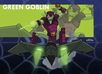 Открытка «Spectacular Spider-Man: Green Goblin»