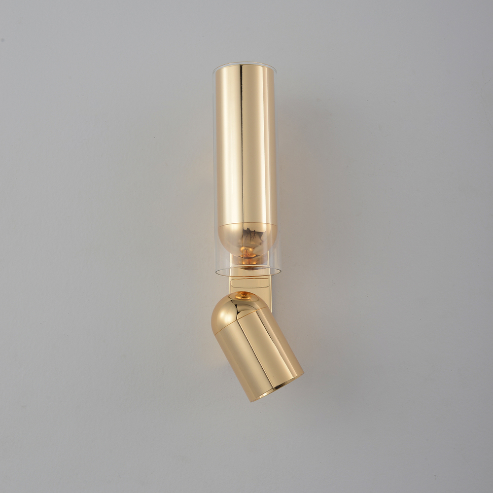 Настенный светодиодный светильник Crystal Lux VENTO AP15W LED GOLD