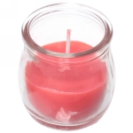 Свеча «Home decoration-София» 5*5,5см в подсвечнике, микс цветов HK1004-1