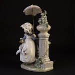 Фарфоровая мануфактура Lladro «Девочка с ажурным зонтиком»