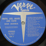 Dick Monda / Truth, Lies, Magic, And Faith (LP)
