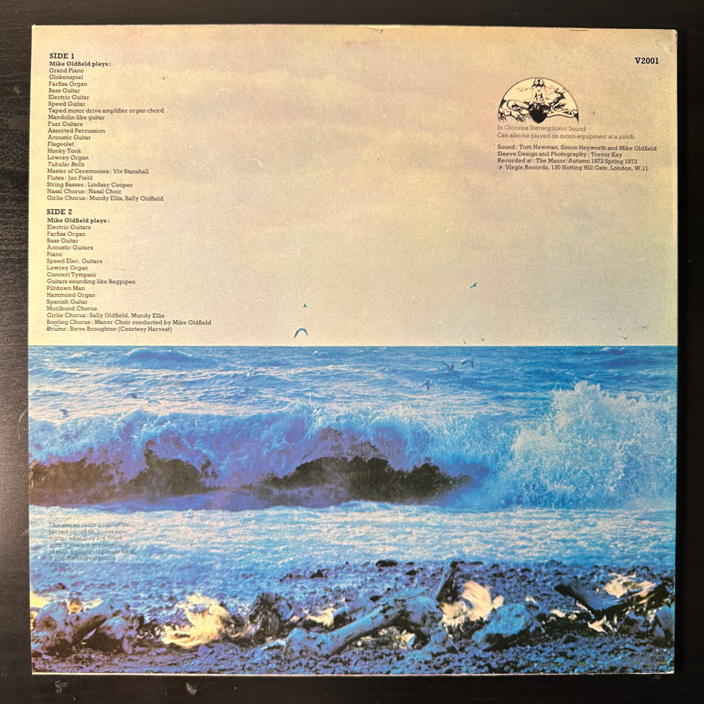 Mike Oldfield ‎– Tubular Bells (Скандинавия 1973г.)