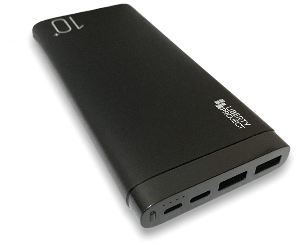 Power Bank внешний аккумулятор повербанк 10000 мАч LIBERTY PROJECT.