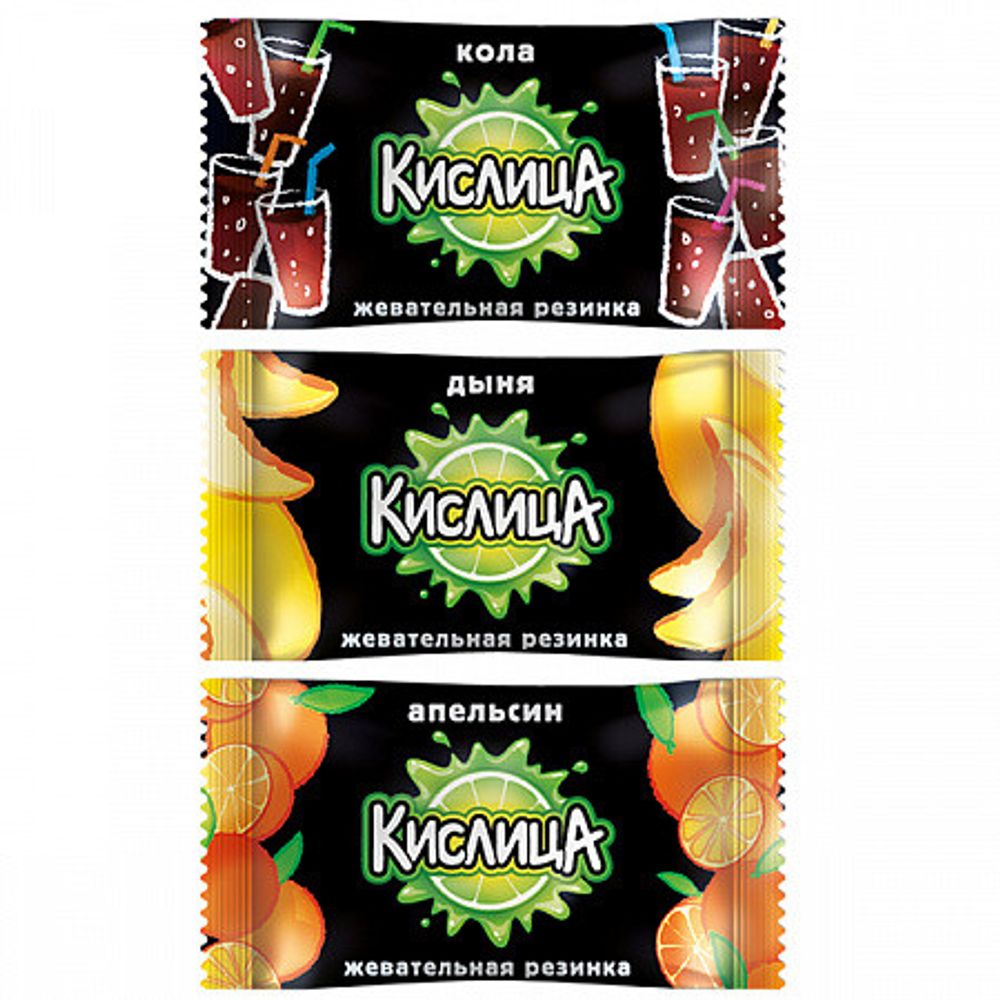 Жев. резинка "Кислица" вк. клубника 20*100 4,2г