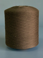 Пряжа Sequins пайетка 1,2 мм на хлопке (2605/хаки), 1600м/100гр