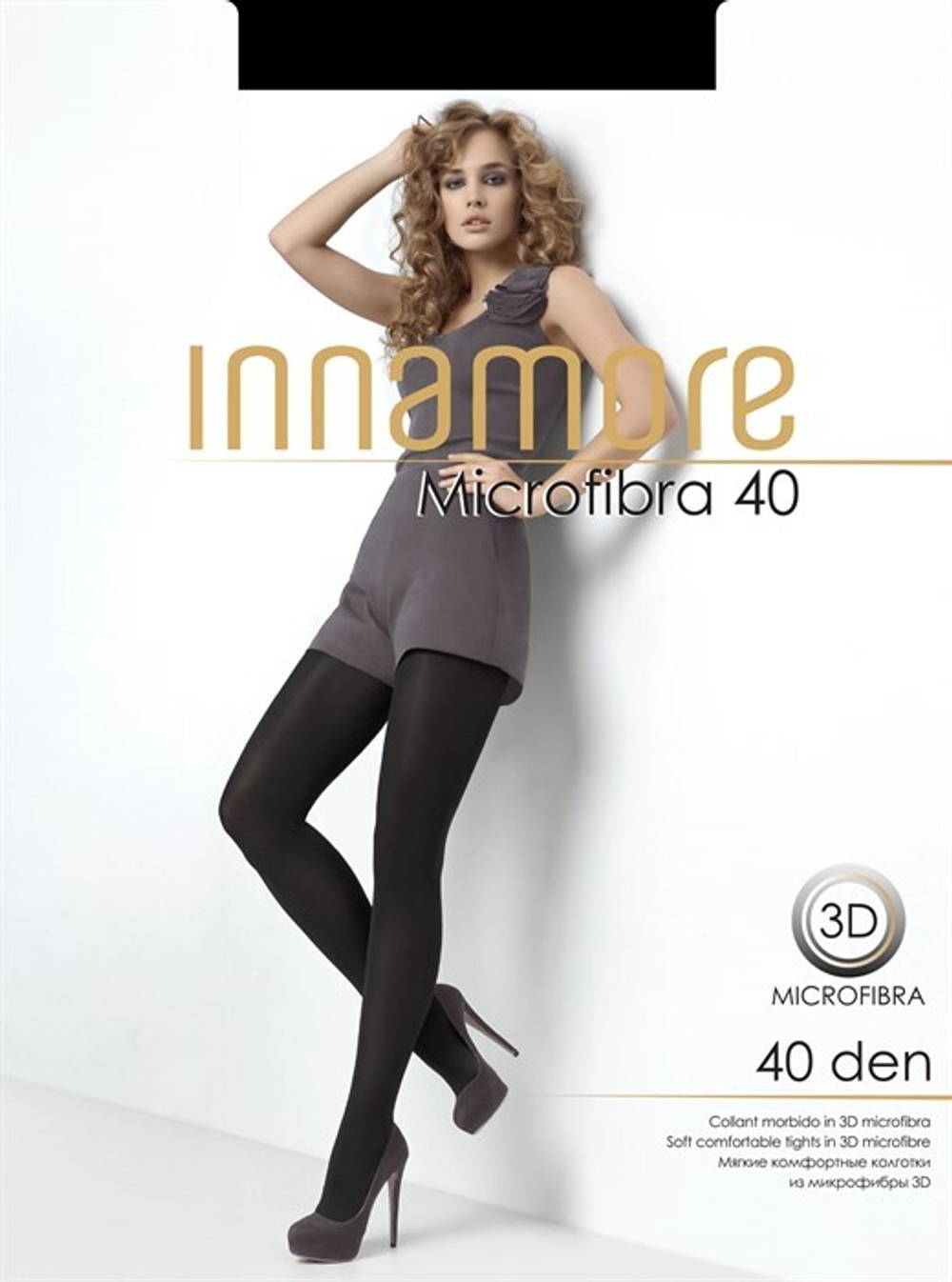 Иннаморе Микрофибра 40 Den Daino 5XL