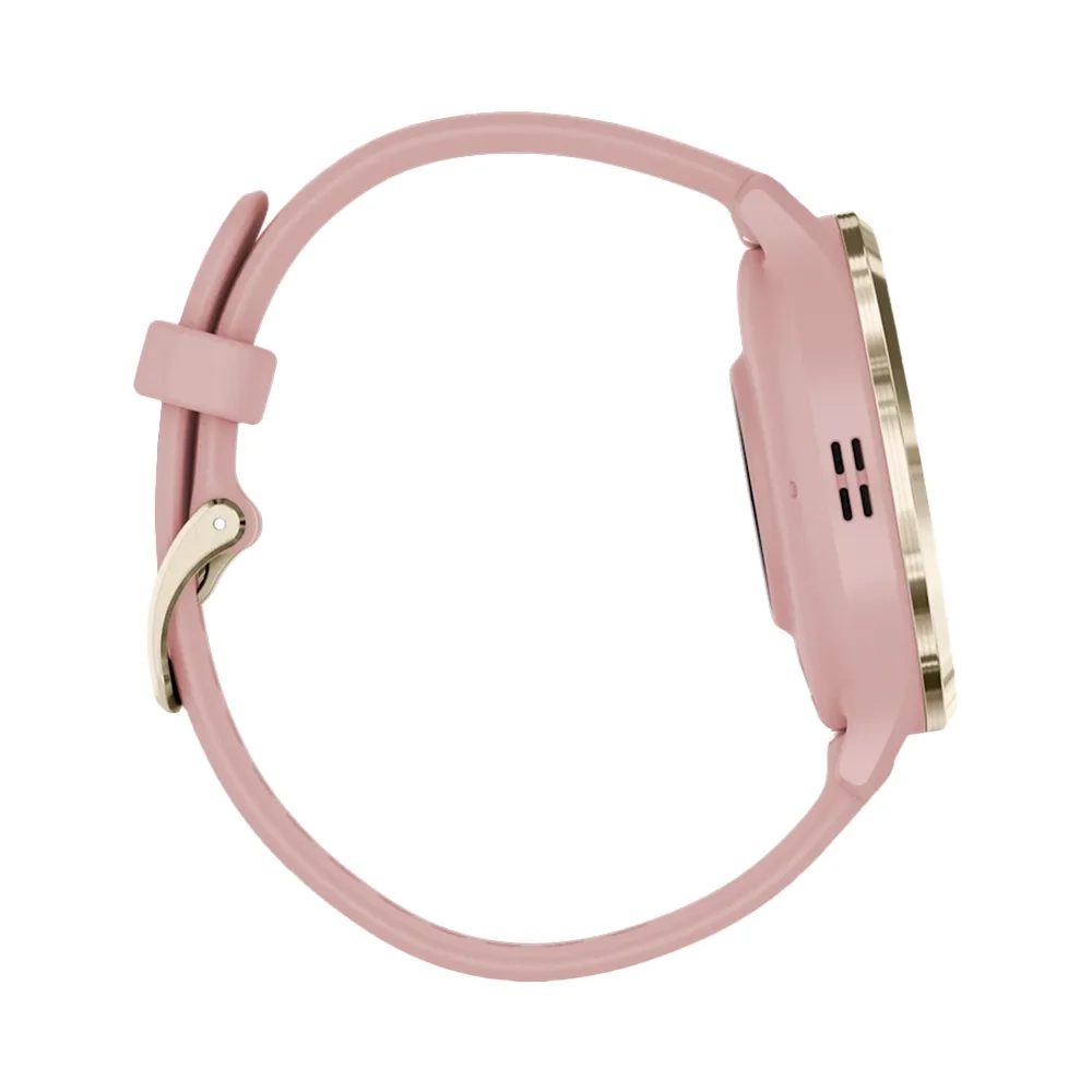 Умные часы Garmin Venu 3S, 41mm, Soft Gold / Dust Rose (010-02785-03)