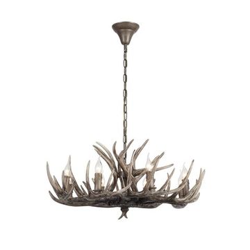 Люстра подвесная 8*E14 SL154.703.08 серый Corna ST-Luce