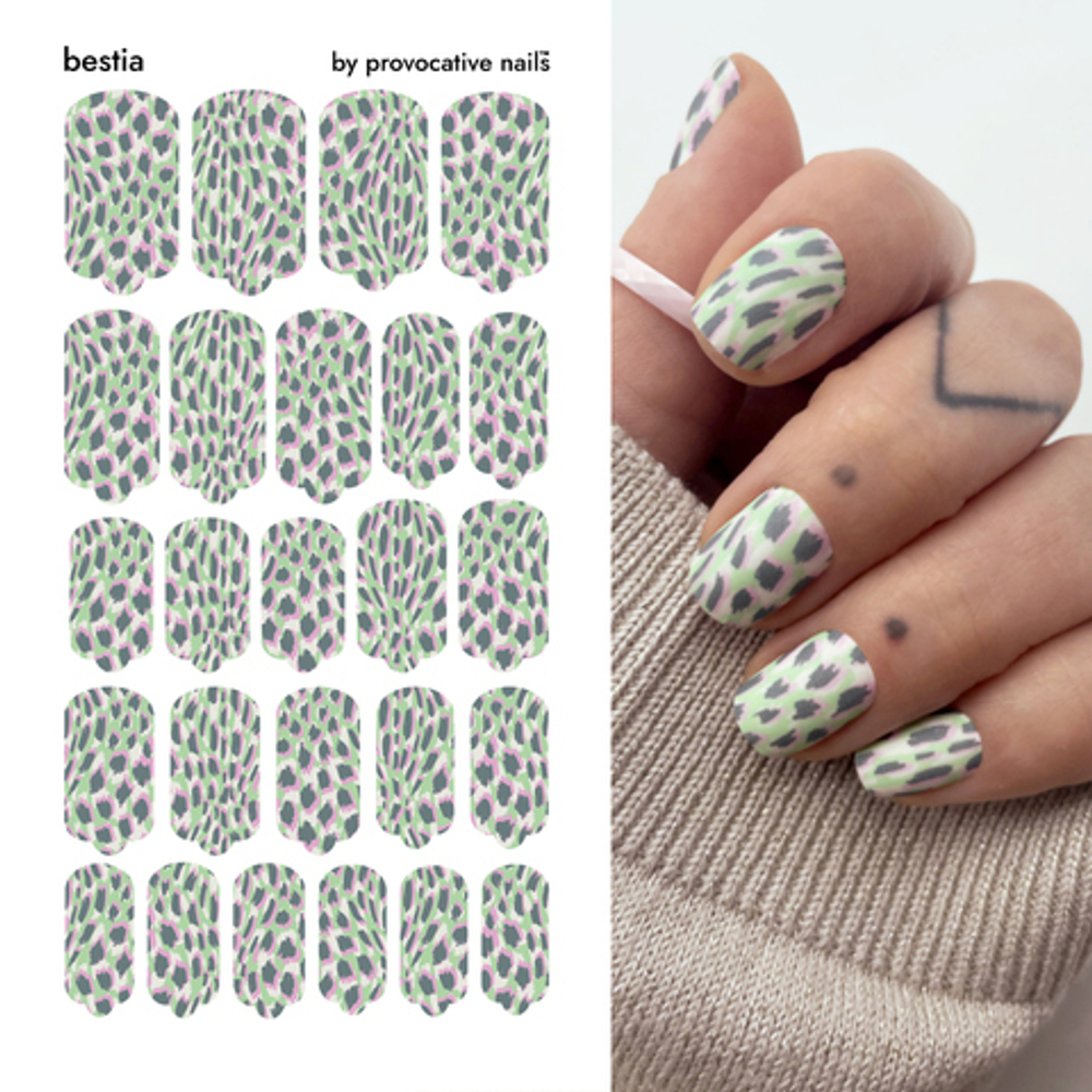 Пленки для педикюра Provocative Nails bestia