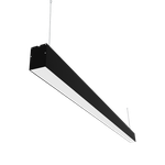 Светильник LED профильный L50 54W 1515х50х50мм 4000К черный подвесной IP40
