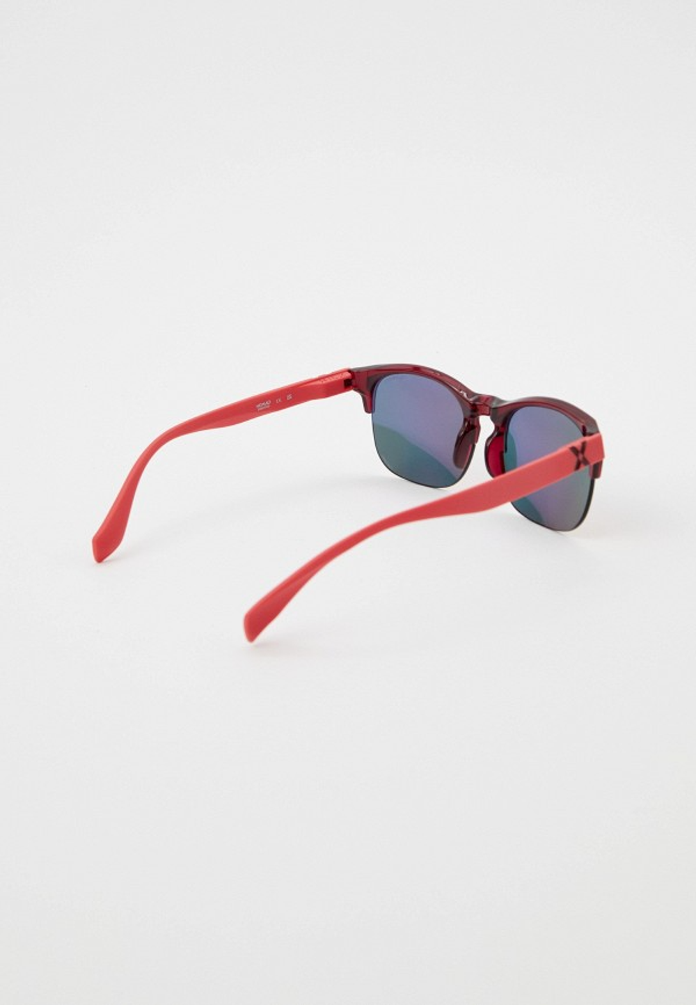 Спортивные очки HILX Interloop Shiny Crystal Dark Red Matt Solid Red / Red Mirror Polarized Lens