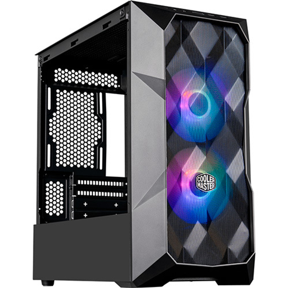 Корпус Cooler Master MasterCase TD300 Mesh, Black, mATX, без БП