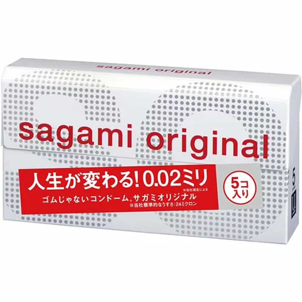 Sagami Original 0.02 | Презервативы | 5 шт.