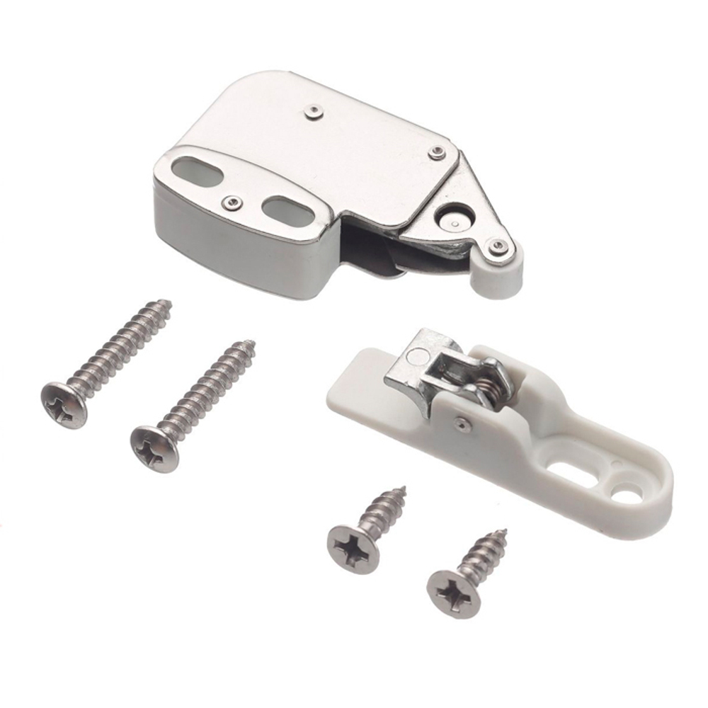 Нажимная защелка/замок/толкатель Mini Latch GTV с ответной частью