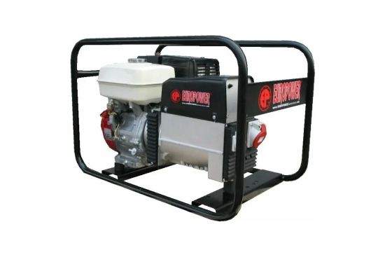 Генератор бензиновый EUROPOWER EP 5000 T 3X230V для ж/д