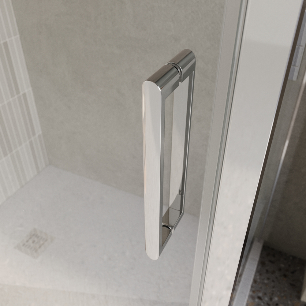 Душевой уголок BelBagno LUCE-AH-1-140/100-C-Cr