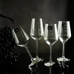 Бокал для вина 350 мл хр. стекло Hotel "Edelita" d 5,5 см h22 см P.L. - BarWare [6]