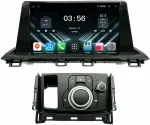 Магнитола для Mazda CX-4 2016-2024 (ШГУ монохром) - FarCar S280 монитор 9.5" IPS на Android 13, CarPlay