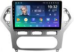 Магнитола для Ford Mondeo 4 2007-2010 (рамка серебро) - Teyes CC2 PLUS монитор 10.1" QLED, Android 10, Быстрая, SIM-слот