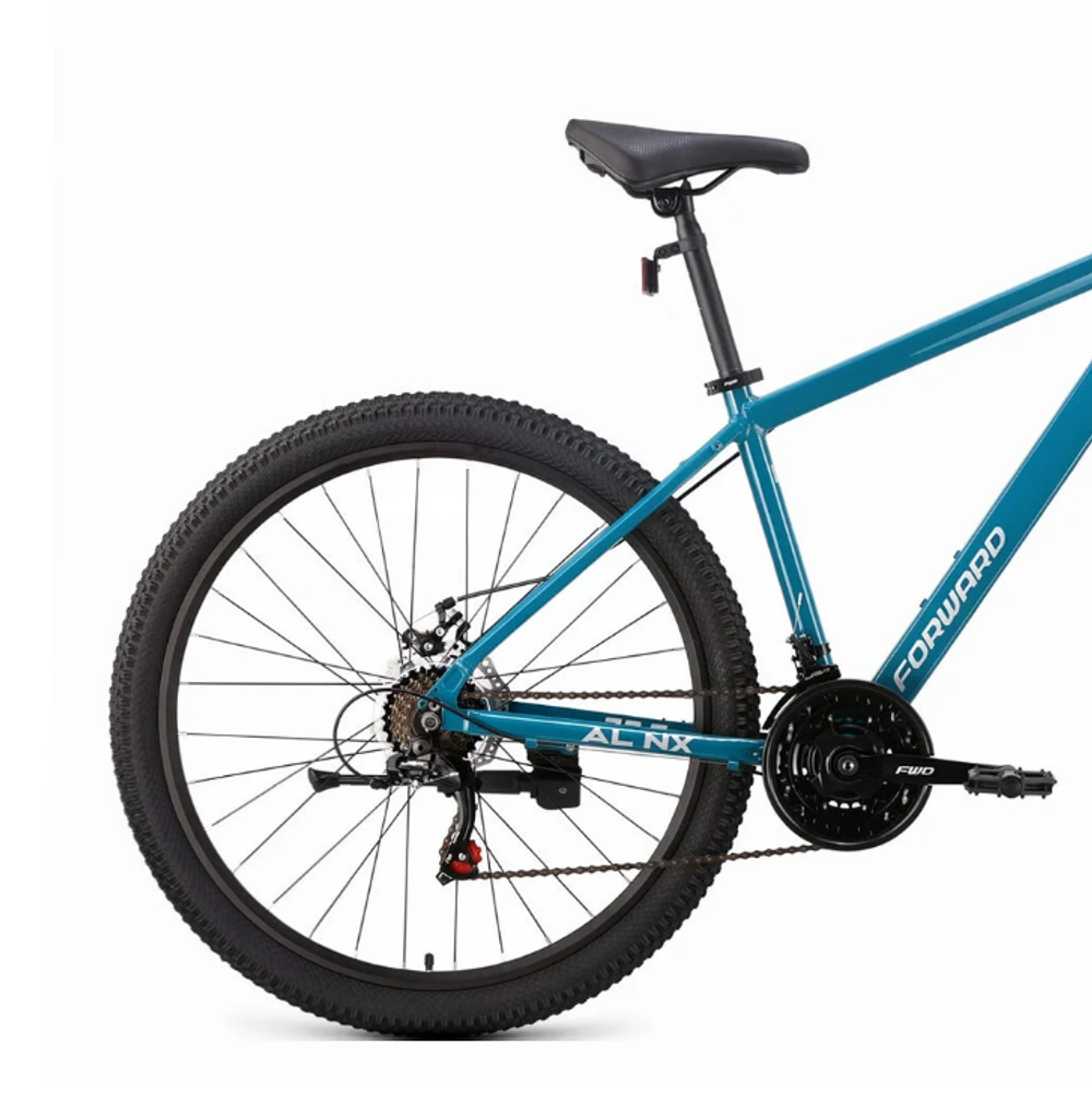 Велосипед 26" FORWARD AL NX, рама 13" тёмно бирюзовый 2026