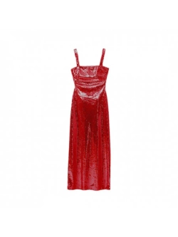 Платье вечернее блестящее