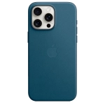Тканевый чехол с поддержкой MagSafe Apple FineWoven Case для iPhone 15 Pro Max, Pacific Blue (Тихоокеанский синий)