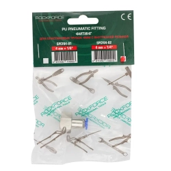 Фитинг для пластиковых трубок 4мм с внутренней резьбой 1/4'' RockForce##Rock FORCE RF-SPCF04-02