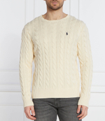 Свитер POLO RALPH LAUREN - кремовый(710775885)