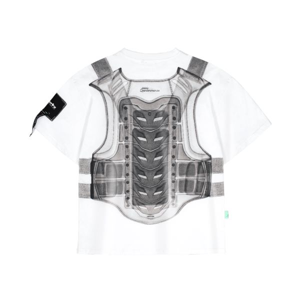 Футболка «Protective Gear» белая - фото 3