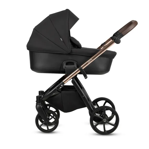 Коляска 3 в 1 Tutis Leo 3+ Black