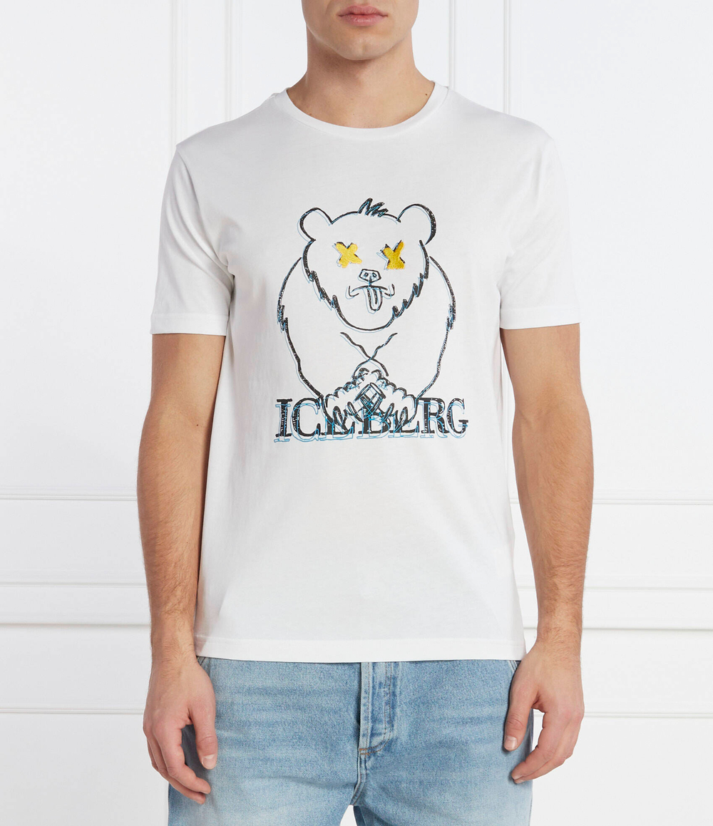 Футболка Iceberg - белый(242 I1P F019 6306)