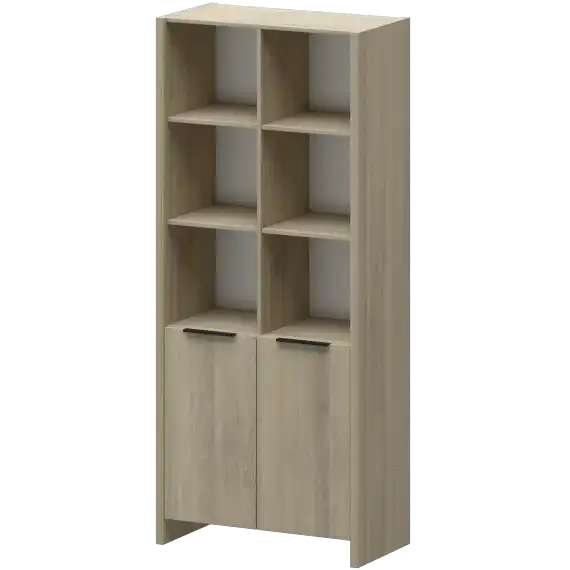 Стеллаж комбинированный КТ-42.38 856x438x1968 Акцент
