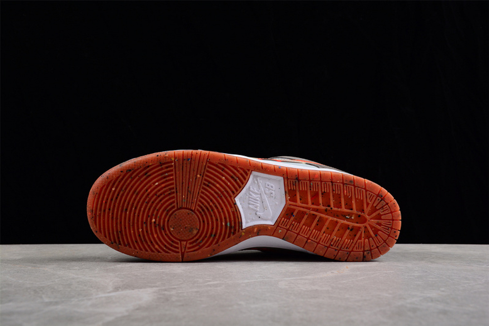 Crushed DC Skate Shop x Nike SB Dunk Low Brown White