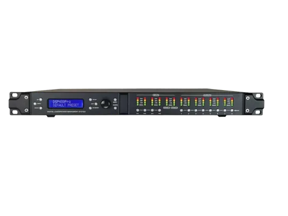 AudioRus AR DSP-480D (FIR, DANTE) - цифровой аудиоконтроллер для акустических систем с поддержкой технологий FIR-фильтрации и DANTE