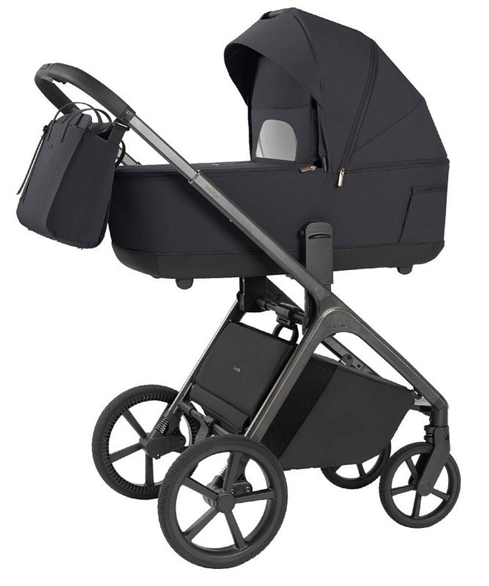 Коляска 2 В 1 Carrello Vector CRL-6551 Shadow Black 2025