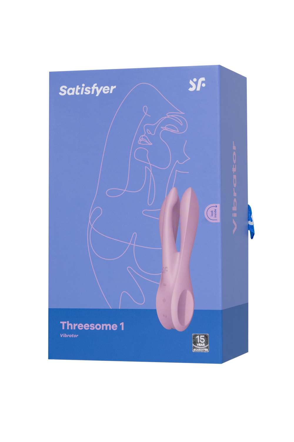Вибростимулятор Satisfyer Threesome 1, розовый