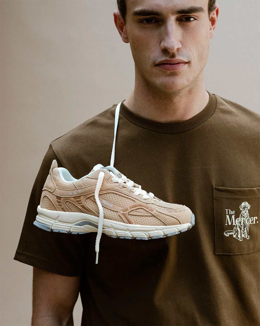 Кроссовки Mercer The Re-Run Vintage Suede
