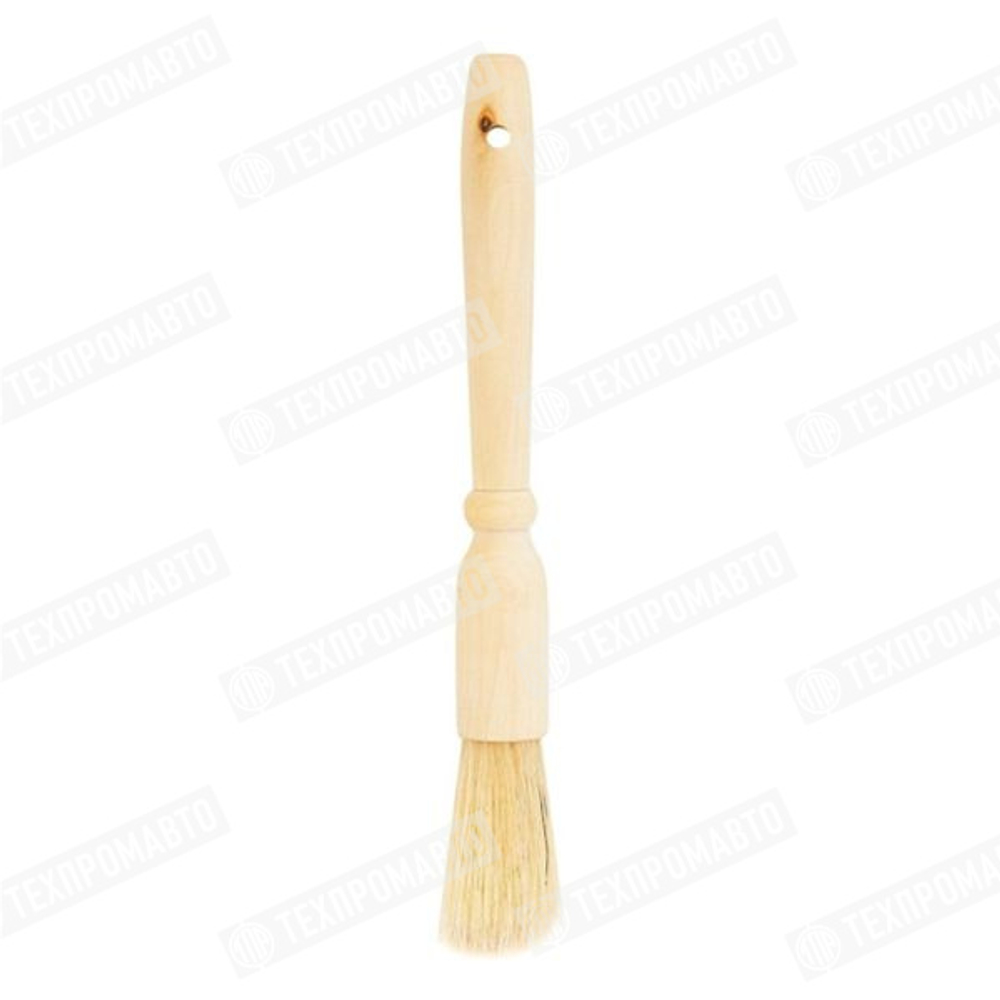 Кисть детейлинговая Round Brush White Bristle Hi-Tech