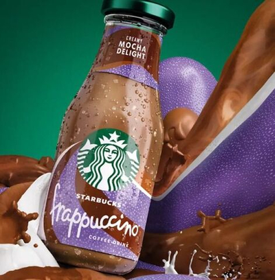 Starbucks напиток молочно-кофейный Frappuccino Mocha flavour 250 мл (Дания)