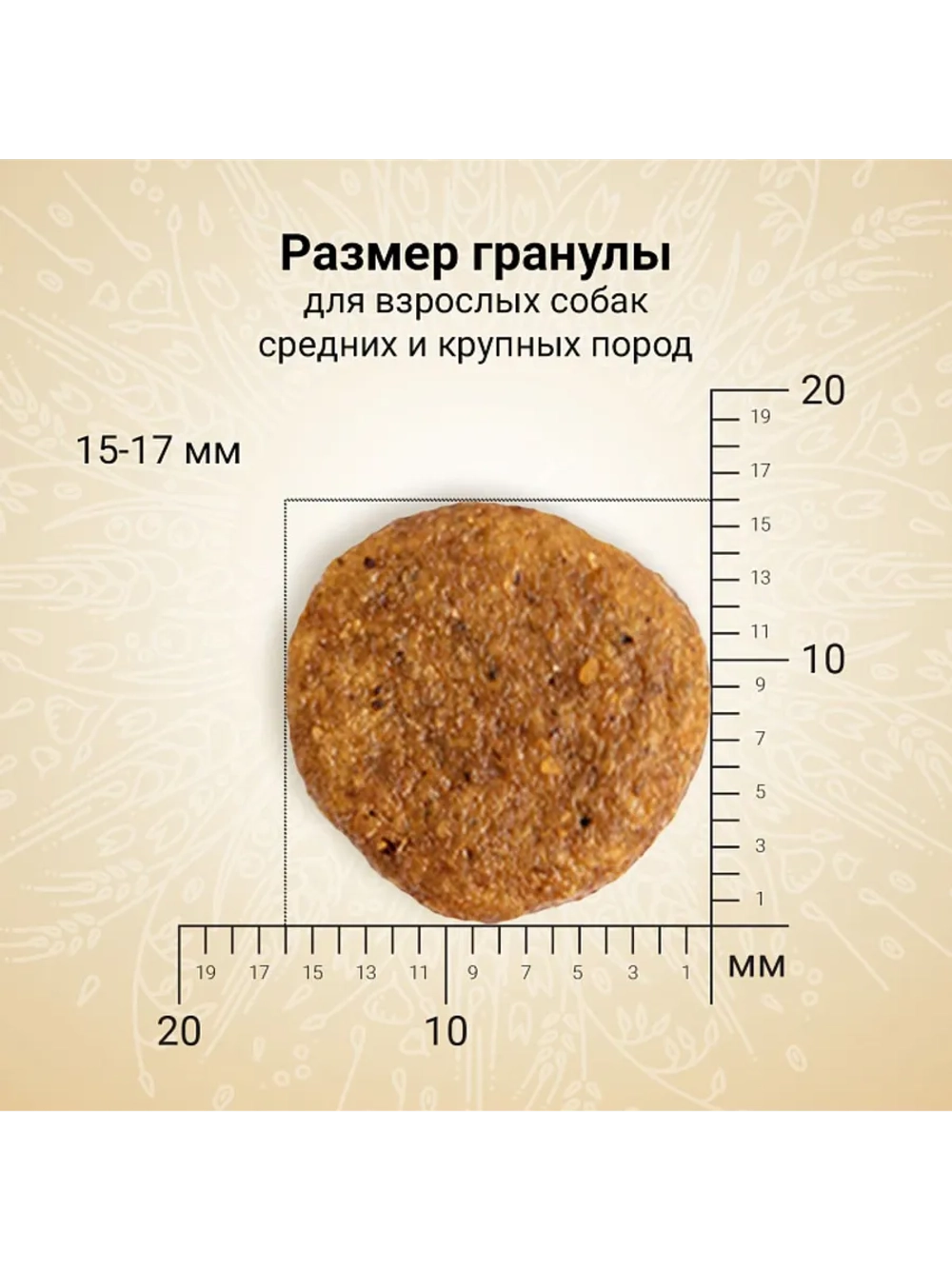 NATURA для собак средних пород курица и индейка 640г