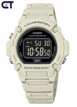 Casio W-219HC-8B — унисекс наручные часы