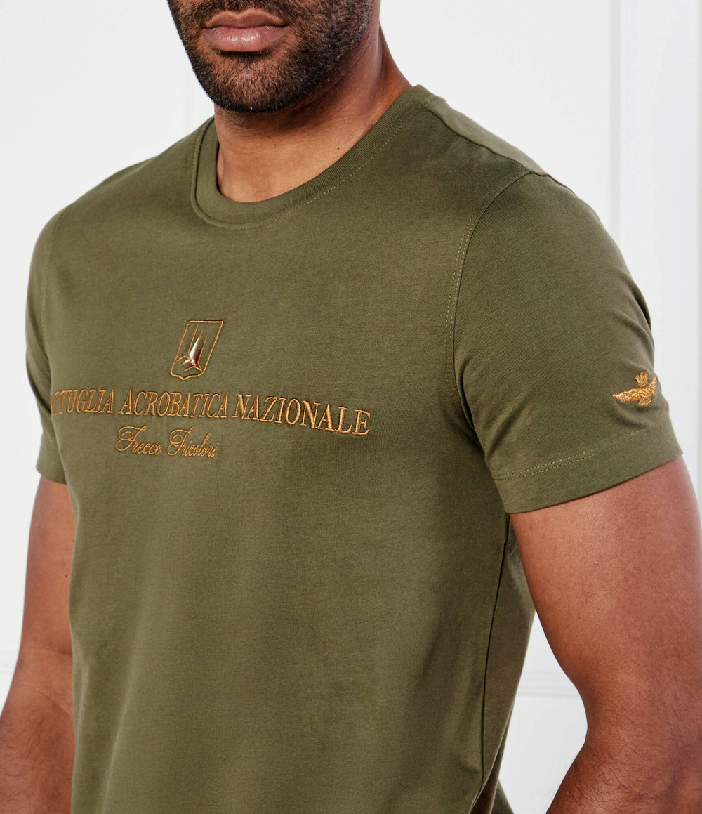 Футболка Aeronautica Militare - оливковый(TS2410J592)