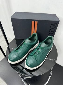 Кеды зелёные от Zegna BP5-774484