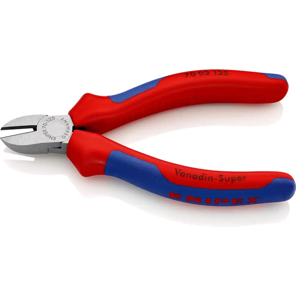 Кусачки боковые черненые 125 мм Knipex 70 02 125